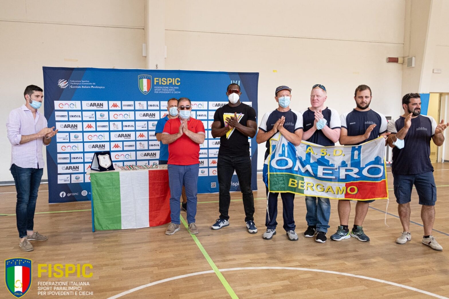 Omero Bergamo campione d'itala Goalball Serie A